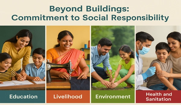 Beyond Buildings: Commitment to Social Responsibility