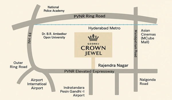 Godrej Crown Jewel Address