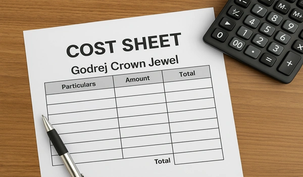 Godrej Crown Jewel Cost Sheet