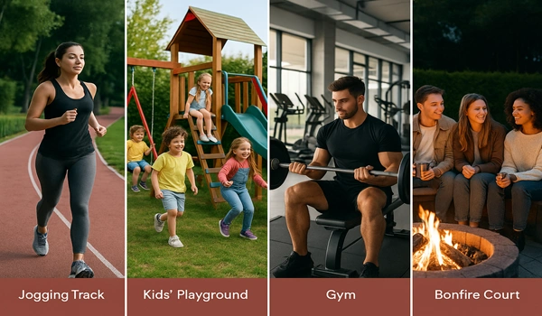 Godrej Crown Jewel Fitness Amenities