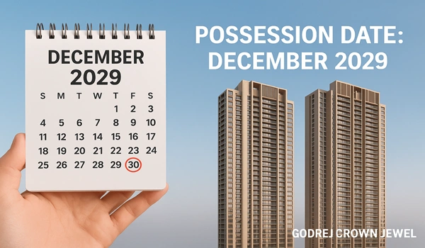 Godrej Crown Jewel Possession Date