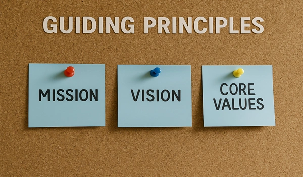 Guiding Principles: Mission, Vision, and Values